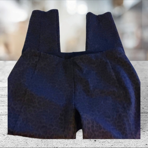 Promise leopard look leggings/pull on pants size 8 - Picture 3 of 10